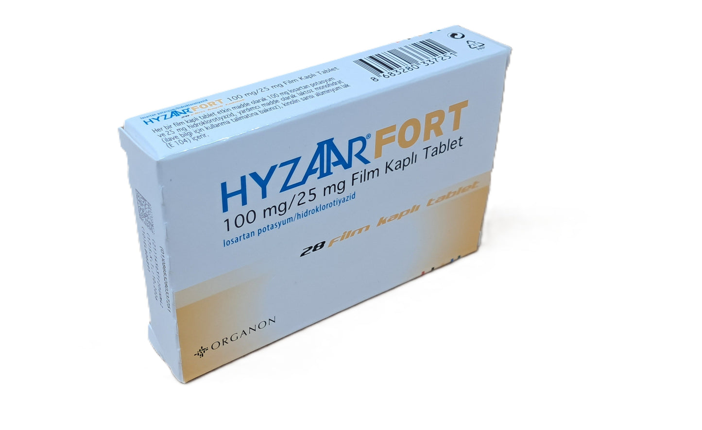 Hyzaar Fort 100mg/25mg