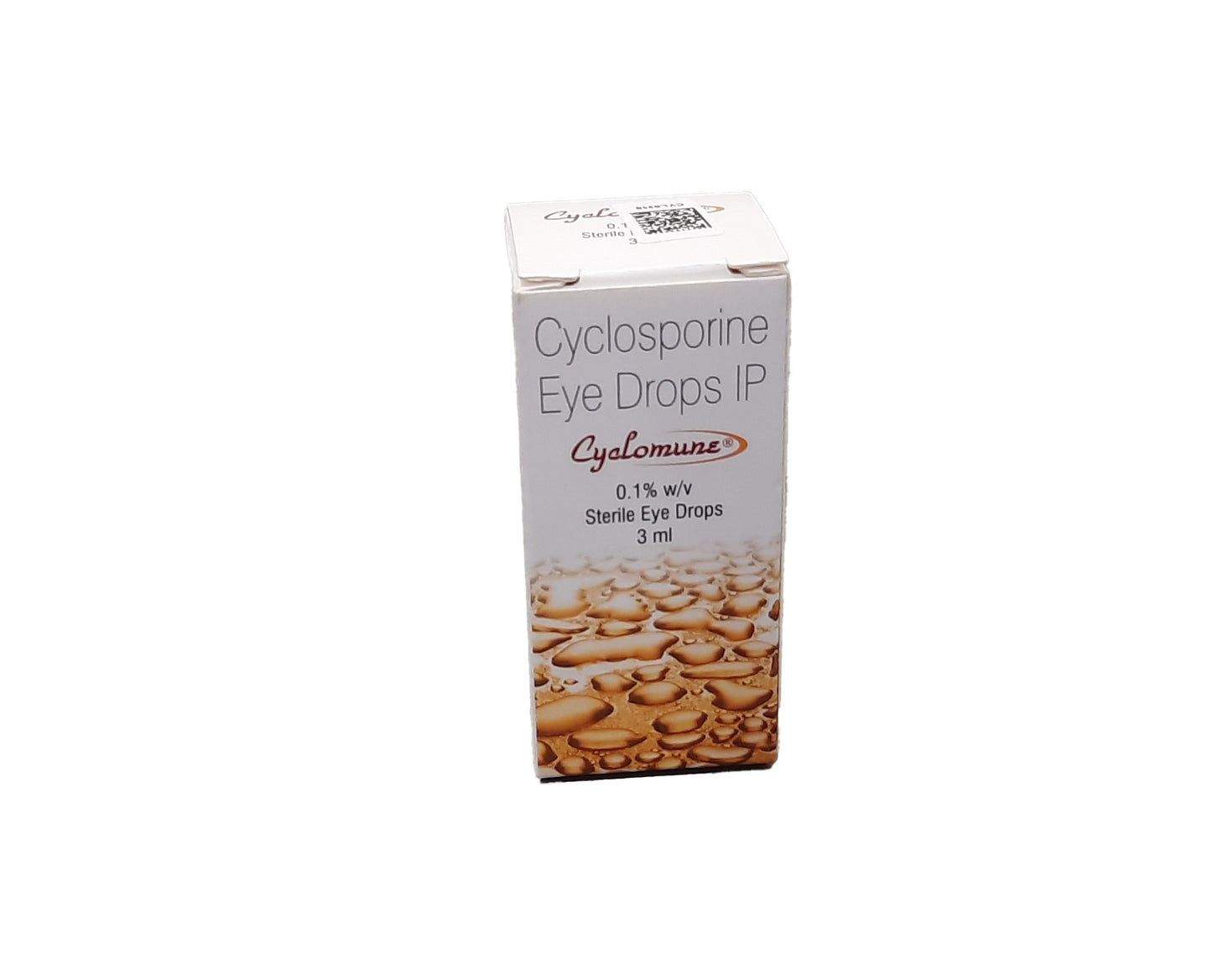 Cyclomune 0.1%3ml Eye Drop