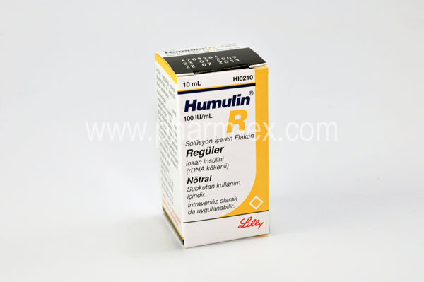 Humulin R Vial 100IU 10ml