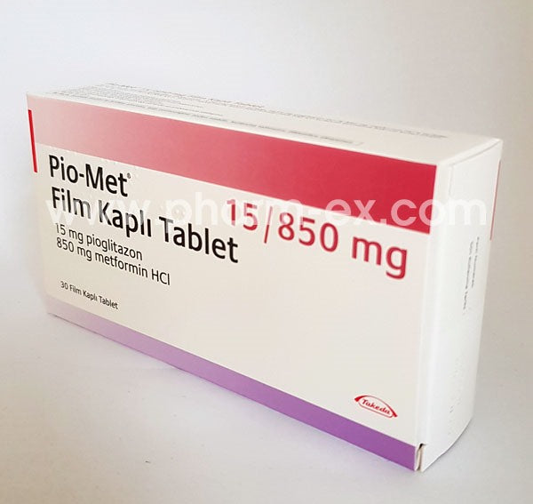 Pio-Met 15/850mg