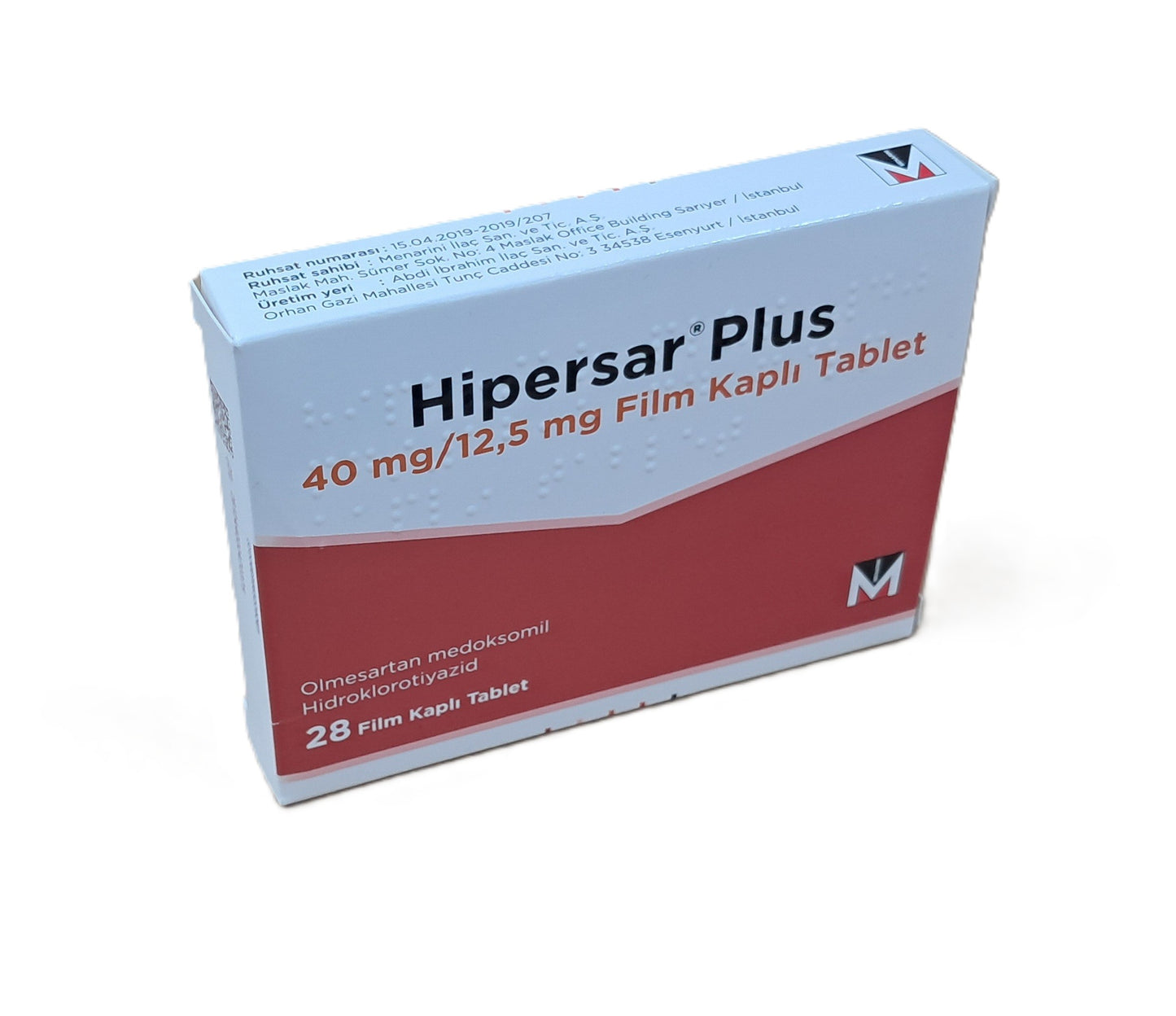 Hipersar Plus 40mg/12,5mg