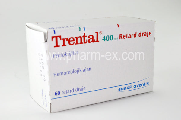 Trental 400mg (60 tabs)