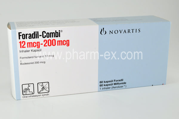 Foradil Combi 12mcg/200mcg 60 60