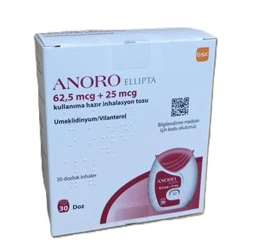 Anoro ellipta 62.5/25mcg