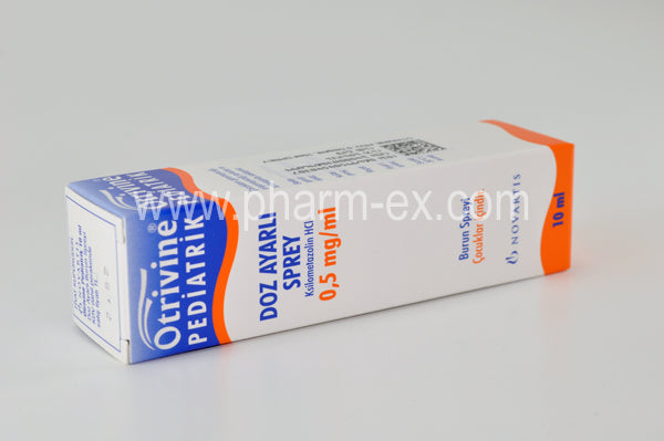 Otrivine Ped. Spray 10ml 0.05%