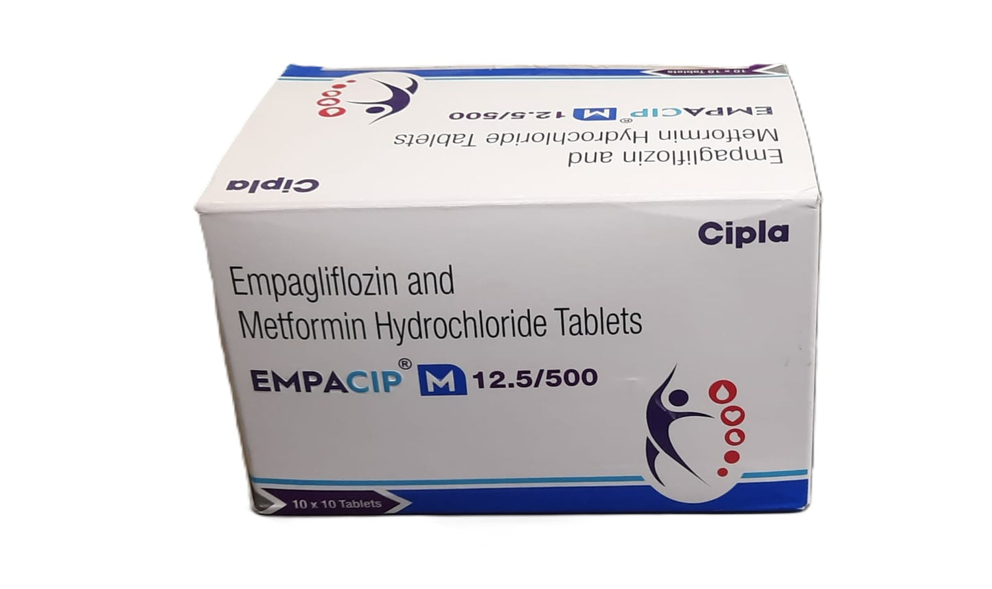 Empacip M 12.5/500mg 100 Tablet