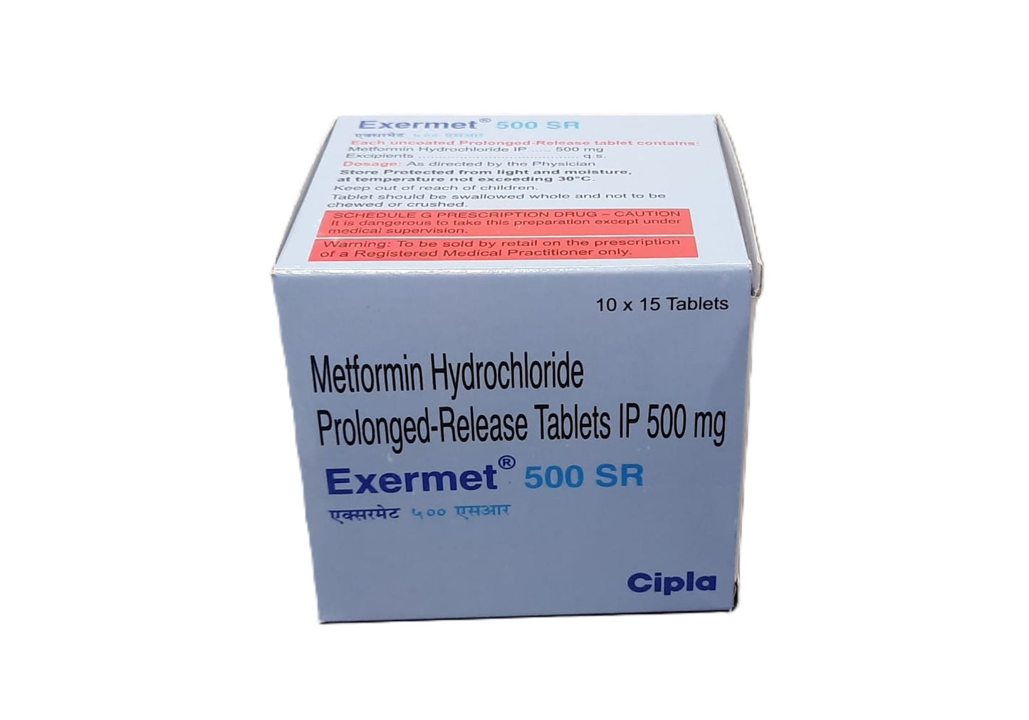 Exermet SR 500 mg