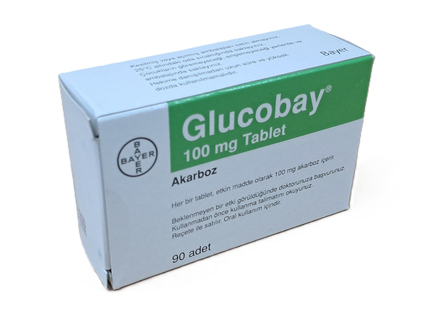 Glucobay 100mg(90 tabs)