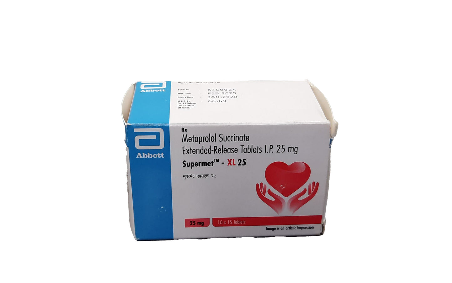 Supermet XL 25mg (15 ER Tab)
