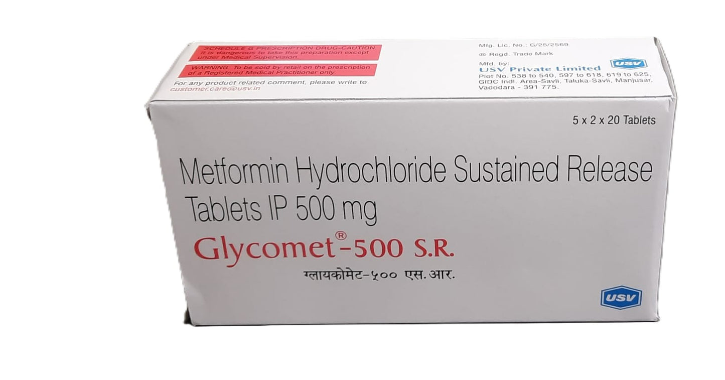 Glycomet SR 500mg