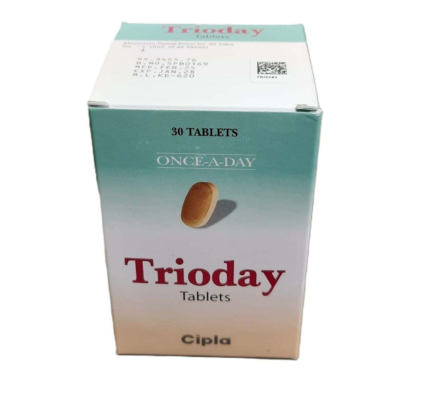 Trioday 300mg/300mg/600mg