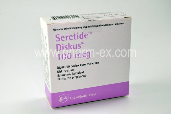 Seretide Diskus 50mcg/100mcg