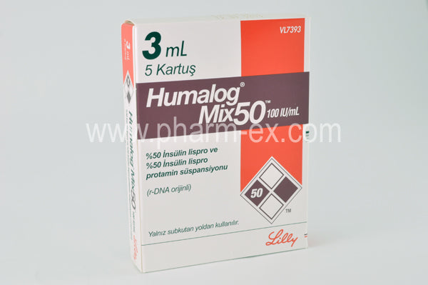 Humalog Mix-50 100IU 5x3ml