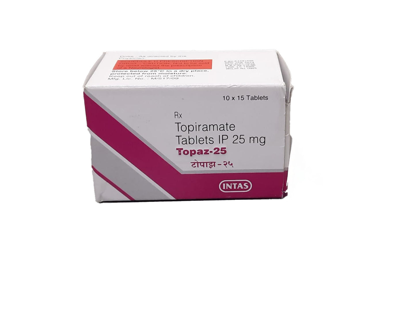 Topaz 25mg
