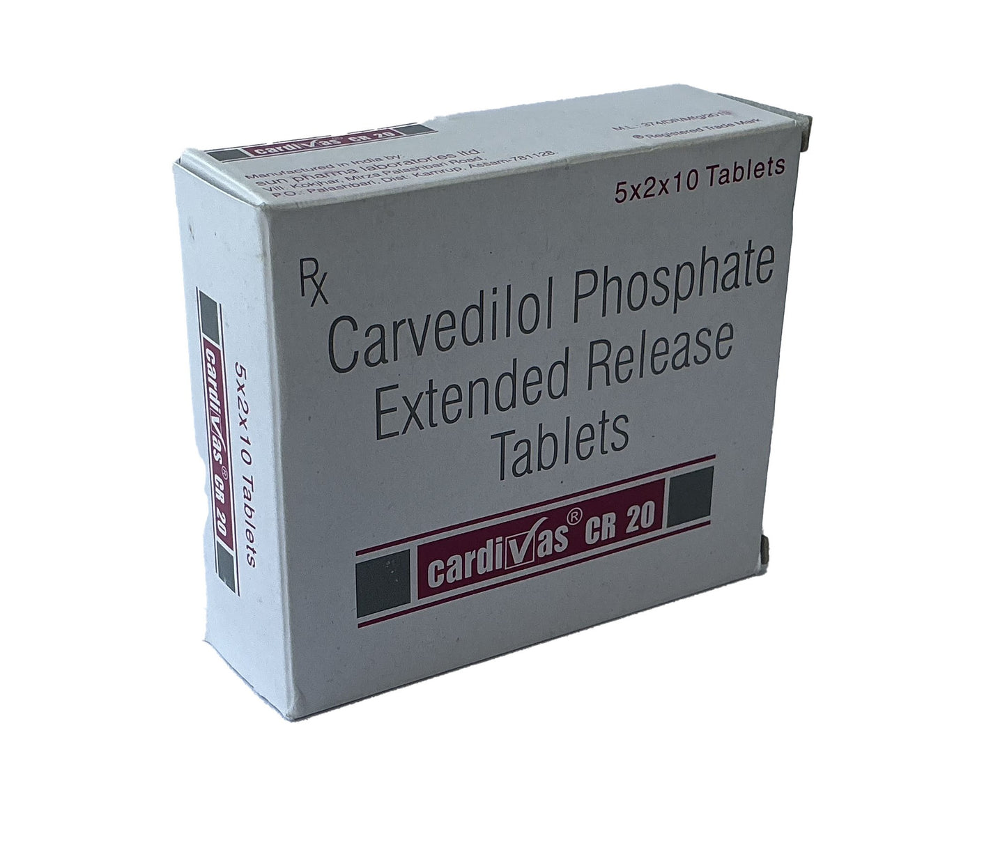 Cardivas CR 20mg