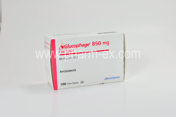 Glucophage 850mg