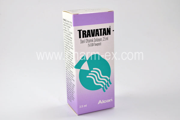 Travatan 0.004% 2.5ml