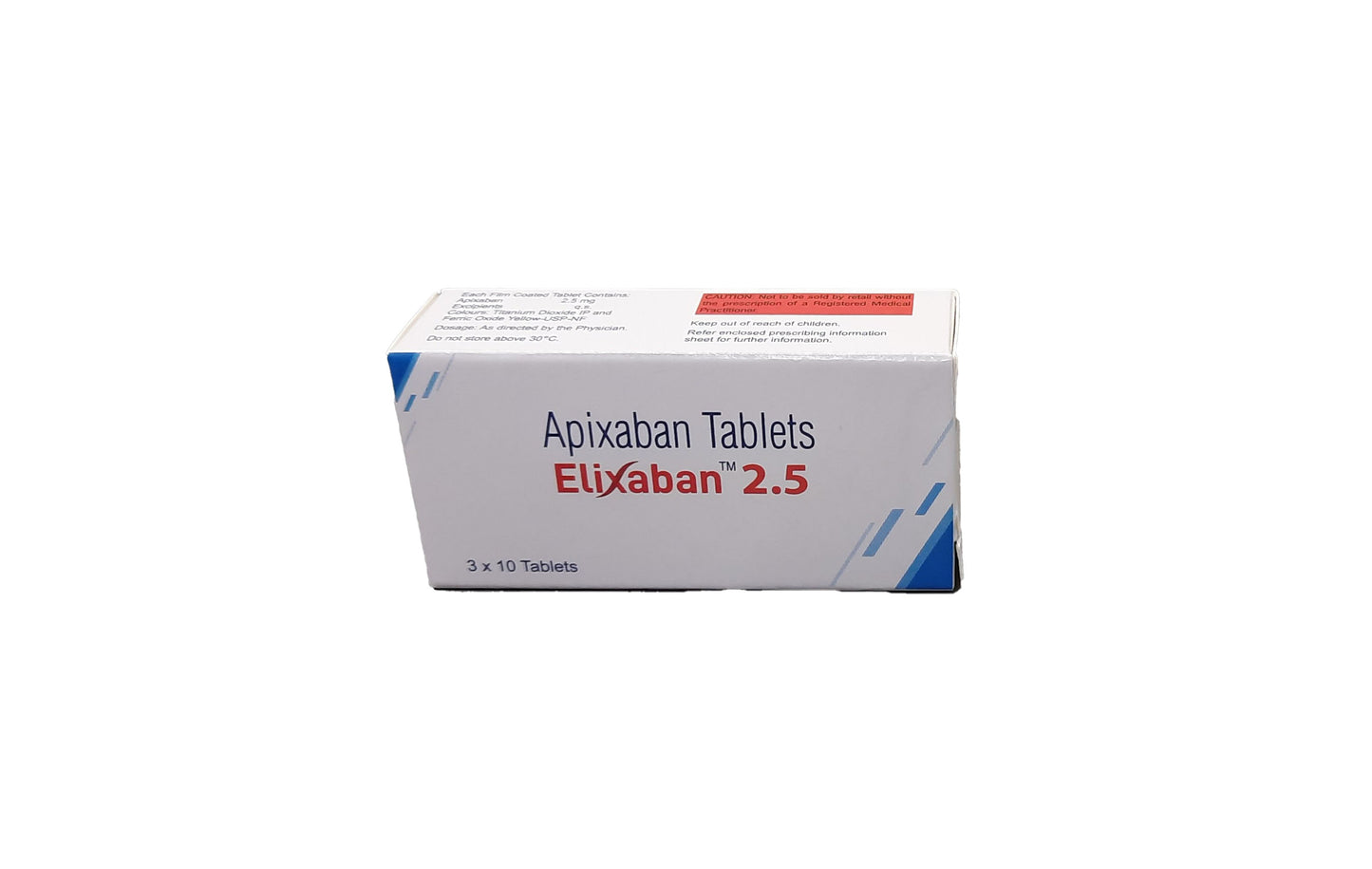 Elixaban 2.5mg