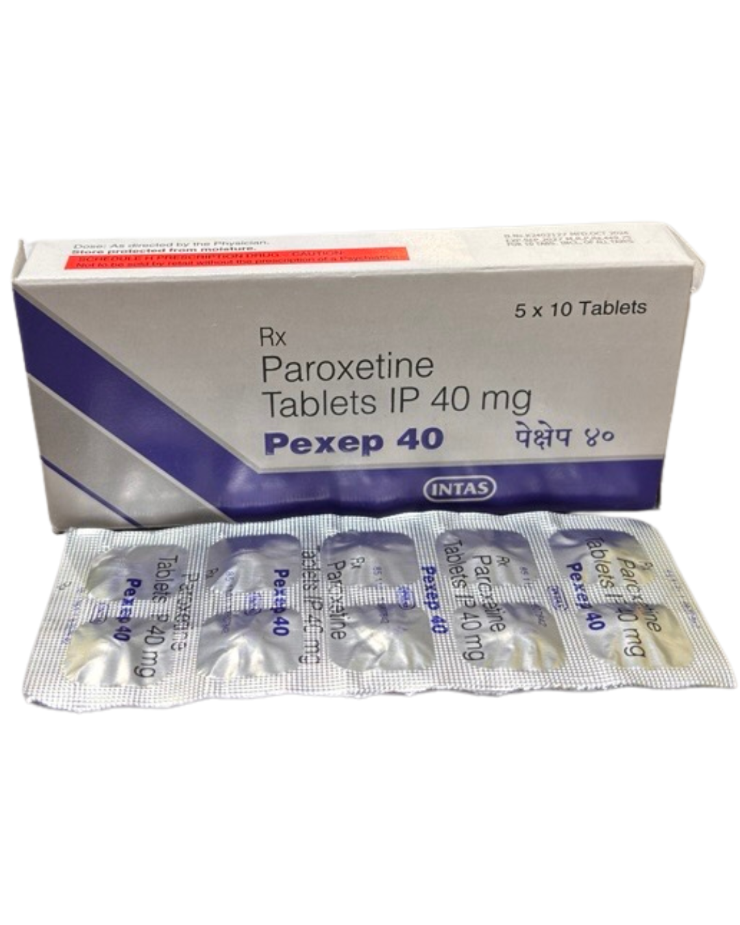 Pexep 40mg 10 Tablet
