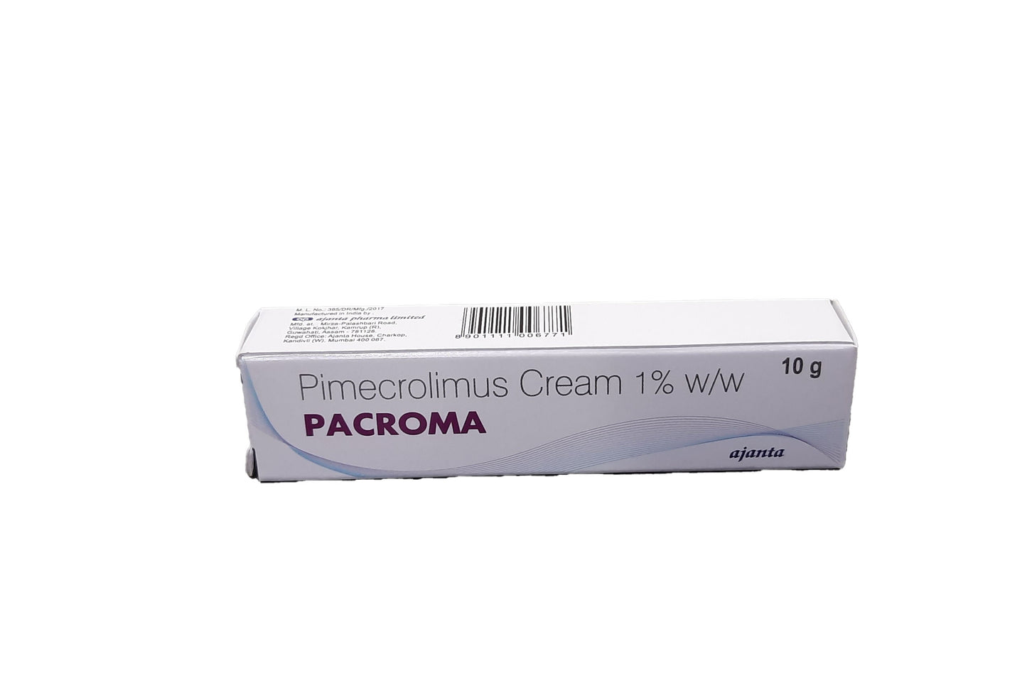 Pacroma cream 1% 10gm