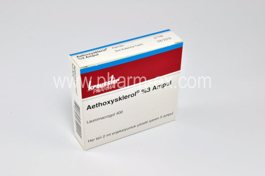Aethoxysklerol 2ml 3%