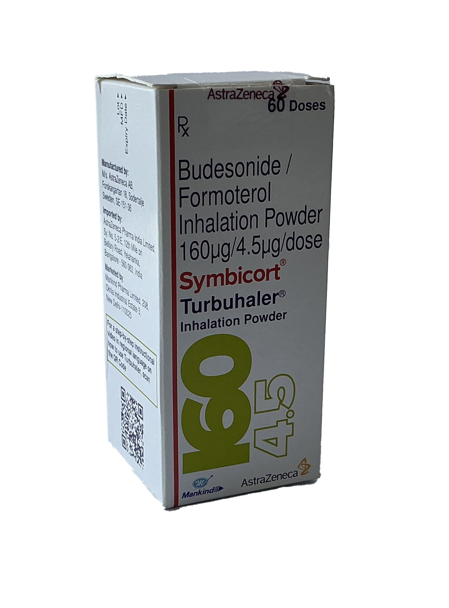 Symbicort turbuhaler 160/4.5ug(IN)