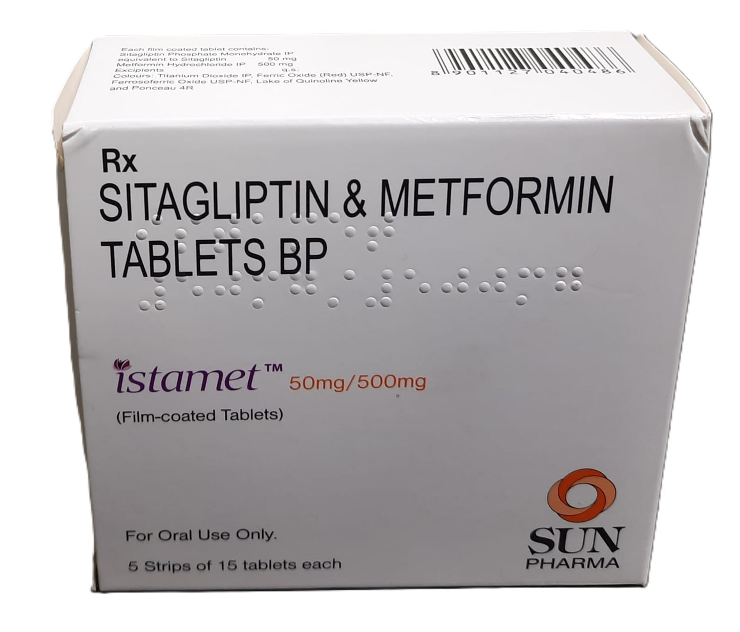 istamet 50/500 mg(IN)