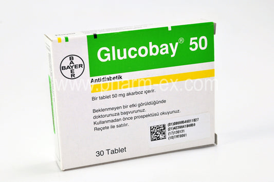 Glucobay 50mg(30 tabs)