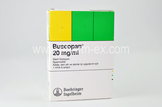 Buscopan 20mg/ml 6x1ml