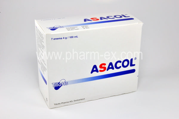 Asacol Enema 4g/100ml 7x100ml