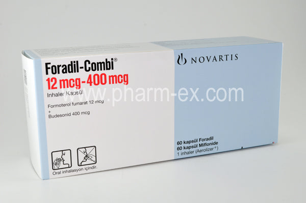 Foradil Combi 12mcg/400mcg 60 60