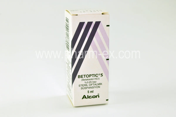 Betoptic-S 0.25% 5ml