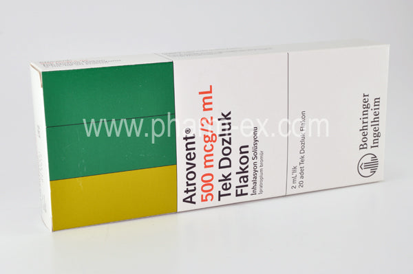 Atrovent 500mcg/2mL 20x2ml