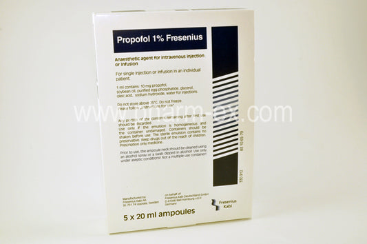 Propofol 200mg/20ml 5x20ml