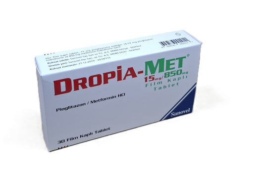 Dropia-Met 15/850mg