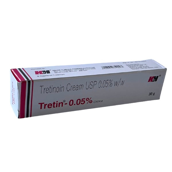 Tretin cream 0.05% w/w 30gm