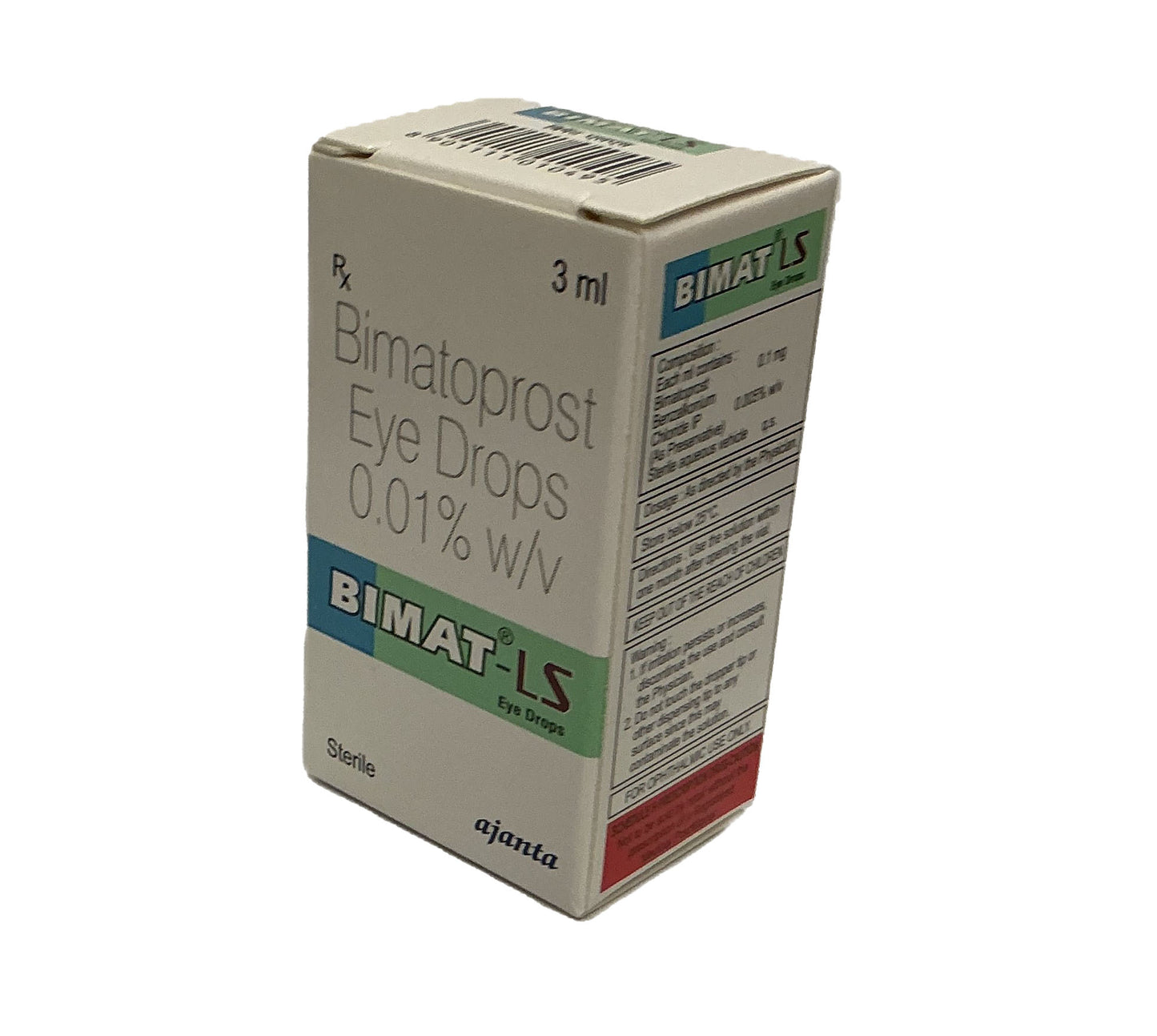 Bimat LS 0.01%, 3ml