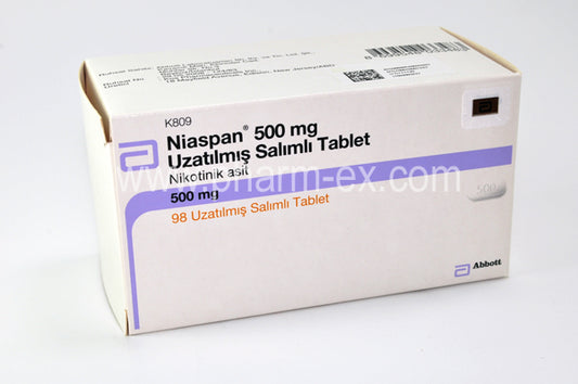 Niaspan 500mg(98tabs)