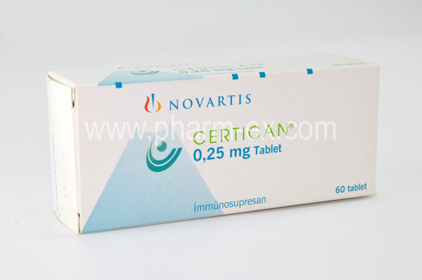 Certican 0.25mg