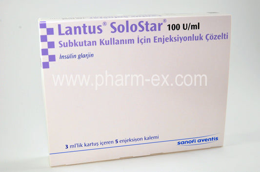 Lantus Solostar 100IU 5x3ml