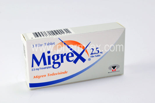 Migrex 2.5mg(3tabs)