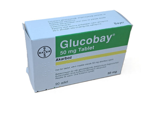 Glucobay 50mg(90 tabs)