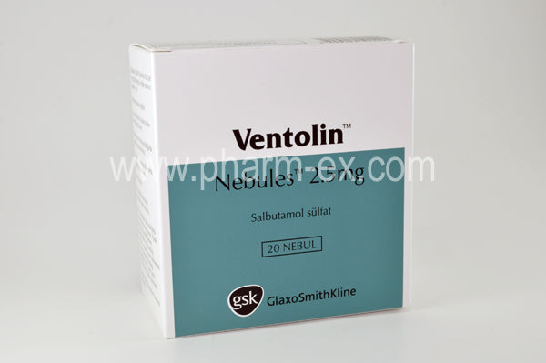 Ventolin Nebules 2.5mg/2.5ml