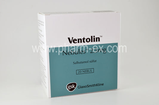 Ventolin Nebules 2.5mg/2.5ml
