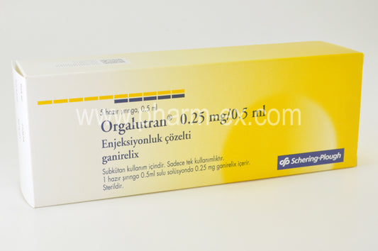 Orgalutran 0.25mg/0.5ml 5x0.5ml