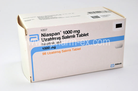 Niaspan 1000mg(98tabs)