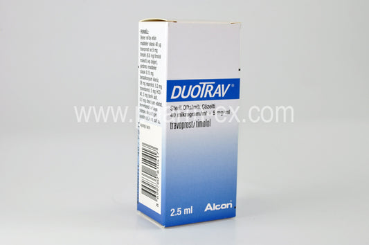 Duotrav 2.5ml 0.004% - 0.5%