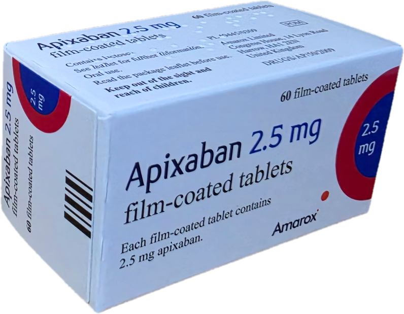 Apixaban 2.5mg