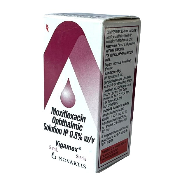 Vigamox 0.5%w/v 5ml(IN)