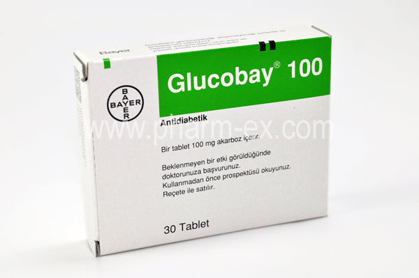 Glucobay 100mg(30 tabs)
